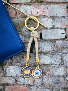 DAFNI BIG PAZAR Fashion Alloy <b>Carabiner</b> Keychain with Embossing Printing Enamel Gold 3D Shape Unique Enamelled Tips - Product Image 4