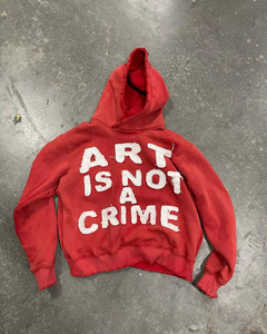 Coton graphique hommes sérigraphie en détresse poids lourd lavage à l'acide fabricants surdimensionné sweat à capuche personnalisé en gros vêtements d'hiver - Product Image 3