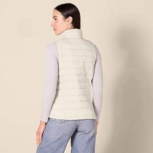 Venta Directa de Fábrica, Chaleco Acolchado con Cierre y Cuello en V, Personalizable, Transpirable, de Alta Calidad, para Hombre, Invierno, Casual - Product Image 4