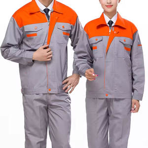 Combinaison de travail en coton respirant à manches courtes pour hommes, été, qualité industrielle, environnements difficiles, 2026 - Product Image 5