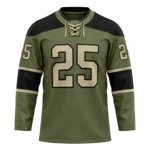 Los Mejores Diseños de Camisetas de Hockey sobre Hielo para Adultos, Camisetas de Hockey sobre Hielo Ligeras al por Mayor, Camisetas de Hockey sobre Hielo con MOQ Bajo - Product Image 1
