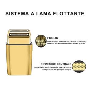 Lot de 2 Lames et Grilles de Rechange Dorées pour Rasoir Rotatif à Double Lame, Rasoir Facial Lavable à Triple Lame pour Utilisateurs de Rasoirs Doubles - Product Image 5