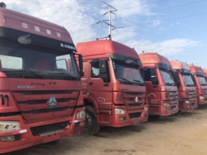 รถบรรทุกหัวลาก SINOTRUCK HOWO NX มือสอง 6x4 พวงมาลัยซ้าย เครื่องยนต์ดีเซล ยูโร 2 351-450 แรงม้า รับน้ำหนัก 31-40 ตัน เครื่องยนต์ Weichai - Product Image 5