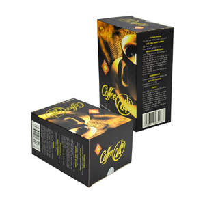 Café 24H superventas, caja negra, café molido, servicio OEM/ODM, uso con agua hirviendo, fácil de usar, embalaje en caja de cartón - Product Image 6