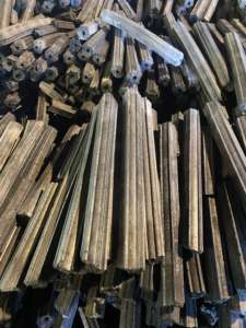 BambooFusion Briquettes fabriquées à la machine à éclairage rapide Clean Burn Charcoal 7850J Calory White Ash OEM Vietnam Fournisseur - Product Image 3