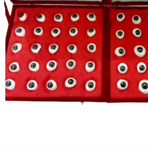 JUEGO DE PROTÉSICOS ARTIFICIALES OJOS MARRONES NATURALES 50 PIEZAS REALISTA HUMANO NATURAL OJO MEZCLA DE COLOR ..... - Product Image 1