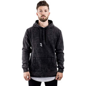 Sweat-shirt à capuche surdimensionné 100% coton de haute qualité pour hommes avec impression personnalisée - Product Image 1