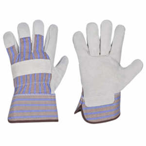 Guantes de Trabajo Industriales Personalizables, Resistentes, Anti-espinas, de Cuero Vacuno Dividido, de Secado Rápido, Antiestáticos, de 11 oz de Grosor - Product Image 2