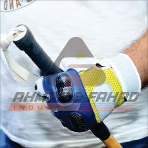 Gants de frappe de softball et de baseball en cuir personnalisés en plusieurs couleurs Manchette longue pour les receveurs adultes et jeunes - Product Image 6