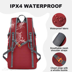 Sacs à dos étanches de couleur unie de haute qualité nouveau style sacs à dos étanches extérieurs - Product Image 3