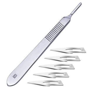 Mango de bisturí de la mejor calidad para cirugía quirúrgica, soporte de cuchilla de Metal, acero, BP - Product Image 4