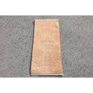 Alfombra turca Vintage 13 'X 29 'Patrón de pasillo rectangular clásico en respaldo de látex de lana naranja Área grande 4m de ancho para decoración de habitación - Product Image 1