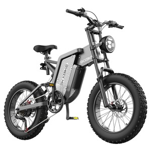 Electric Mountain Bike Fat Tire Ebike Off Road Electric <b>Bicycle</b> Perforated Battery Cover Frame Outdoor Riding ekxbike 21-Speed - Product Image 2