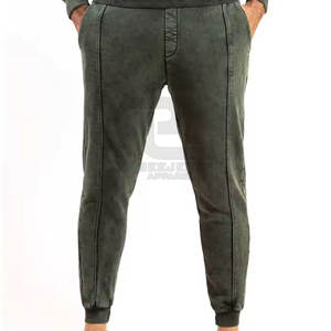 Alta calidad XL Acid Wash Gym Sportswear Diseño personalizado Chándal de invierno Patrón sólido Conjuntos de talla grande al por mayor - Product Image 5