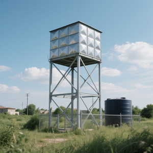 Chaud 10000-100000 HDG plongé galvanisé 220v Bénin acier élevé réservoir d'eau ferme Filtration traitement machines 5000L/heure 5 + - Product Image 3