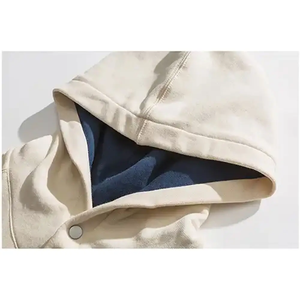 Sweat à capuche surdimensionné en polaire GSM 400 pour hommes de qualité supérieure avec logo brodé en chenille à vendre en vrac par Laz Industry - Product Image 5