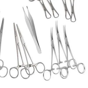 Kit Básico de Laparotomía, Juego de Instrumentos Quirúrgicos Manuales de Acero Inoxidable para Cirugía General, Uso Clínico Rutinario - Product Image 5