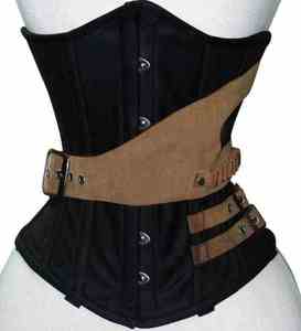 Corset pour femmes avec fermeture éclair à la taille pour femmes Tops sur le buste Corset pour le corps amincissant Corset grande taille par Standard International - Product Image 5