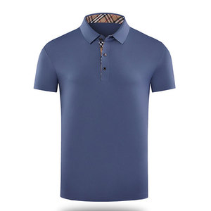 เสื้อโปโลผ้าฝ้ายดีไซน์ล่าสุดจากโรงงานผู้ผลิต (OEM) เสื้อโปโลผู้ชายราคาถูกแบบสั่งทำพิเศษ ผ้าถักนิตติ้ง - Product Image 2