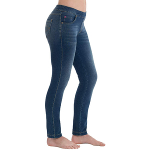 Nueva Llegada Original Algodón Mujeres Denim Jeans Cómodo Antibacteriano Street Style Denim Jeans Skinny High Waist Denim Jeans - Product Image 5