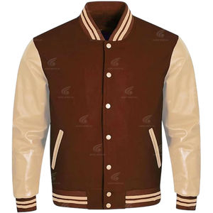 Chaqueta de Invierno Cálida, Informal, Asequible, Estilo Universitario, Ropa de Calle, Forro Interior Acolchado, Estilo Acolchado, Manga Larga, Cortavientos - Product Image 1