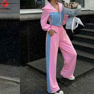 Conjunto Deportivo Corto Informal con Capucha para Mujer, Hecho a Medida, Material Transpirable, Corte Regular, Precio Razonable - Product Image 4