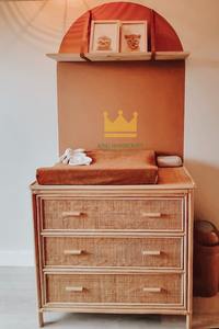 Meuble de rangement pour enfants en rotin naturel moderne en gros pour le salon et la chambre à coucher fabriqué au Vietnam - Product Image 2