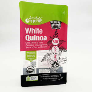 Matte Finish Side Gusset Bag with Zipper and Window for Seed Packaging - High Barrier Laminated Material, Made in Vietnam - Product Image 1