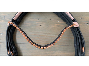 Brida de caballo de cuero ajustable Venta al por mayor Brida de caballo de cuero genuino para la venta Brida de caballo hecha en fábrica - Product Image 4