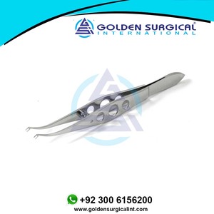 Quirúrgico Hoffmann-Polack Corneal Bi Fijación Fórceps de sutura Instrumentos de tratamiento de cirugía ocular oftálmica - Product Image 6