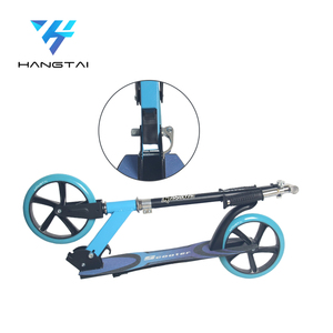 Trottinette pliable à 2 grandes roues, en Aluminium, adulte, Logo personnalisé, usine, vente en gros - Product Image 6
