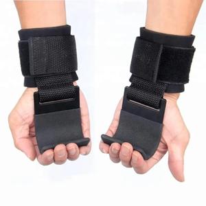 GAF ตะขอยกน้ำหนักพร้อมสายรัดข้อมือ,ถุงมือยกน้ำหนักมือจับรองรับข้อมือสำหรับออกกำลังกายในยิม - Product Image 2