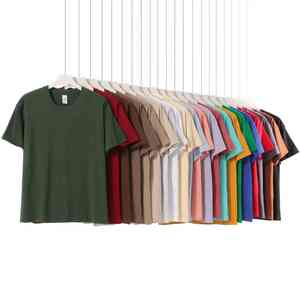 <b>Bird</b> Bloom International Wholesale Unisex Heavyweight 100% Cotton T-<b>Shirt</b> Oversized Drop Shoulder Crewneck Formal Style Fit - Product Image 5