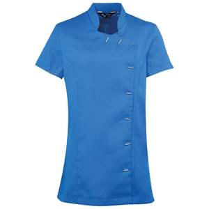 Gommages pour femmes extensibles dans les quatre sens Uniforme de clinique doux évacuant l'humidité Option de taille supérieure Logo personnalisé Tuniques élégantes Ensembles de gommage Tops - Product Image 6