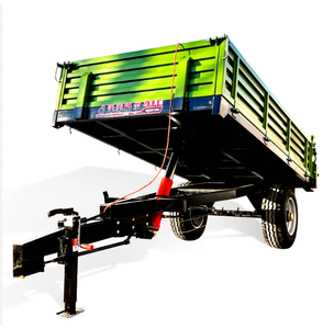 2-3 tonnes 5 tonnes tracteur agricole remorque tracteur hydraulique ferme benne basculante remorque - Product Image 2