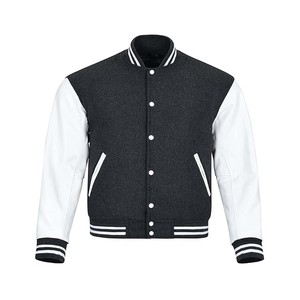 Materiale morbido giacche da uomo Varsity prezzo all'ingrosso servizio OEM nuovo arrivo giacche da uomo traspirante giacca rapida Varsity per uomo - Product Image 1