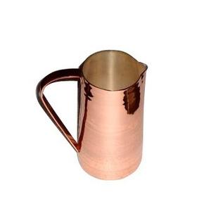 Jarra de Agua de Cobre Estilo Real con Asa y Tapa para Cocina y Mesa, Jarra para Beber Agua, Suministros para Hoteles - Product Image 2