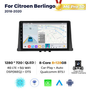 MEKEDE M6 3D 8 cœurs 8 256 Go le plus récent système Android vidéo de voiture qled écran tactile pour Citroen <span class=keywords><strong>Berlingo</strong></span> 2018-20205 - Product Image 3