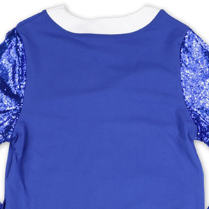 Cárdigan de lentejuelas con cuello en V informal para mujer, suéter universitario de punto de algodón acrílico, botones griegos para estudiantes universitarios de invierno - Product Image 6