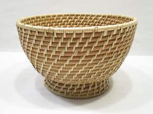 Stylish Design Rattan <b>Serving</b> <b>Bowl</b> Brown Color Fruit <b>Bowl</b> Ideal for Wedding Kitchen Home Hotel Restaurant Usage - Product Image 5