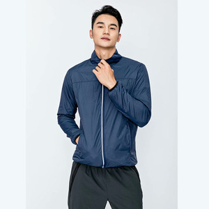 Windbreaker Men <b>Jacket</b> Run Training Workout <b>Cycling</b> Zipper Top Outdoor Windproof Sweatshirts Causal Man Sport Coat - Product Image 3