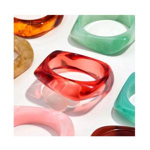 Elegant Lightweight Resin Bangles for Women with Modern Look Waterproof Custom Colors Long Wear Available Worldwide Supply - Product Image 1