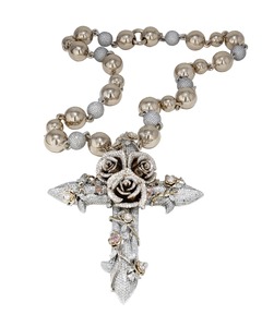 Pendentif croix hip-hop multicouche, diamant de laboratoire rempli, taille brillant, style classique, or massif 14 carats, deux tons, certifié GIA, cadeau - Product Image 4