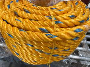 Cordes de qualité européenne, 660 mètres, bleu et blanc, 14 mm, 16 mm, 18 mm, cordes à 3 brins, conception tressée, polypropylène, Danline, pêche en mer - Product Image 5