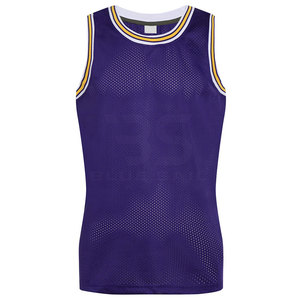 Maillot de basket-ball à col rond et logo personnalisé, vêtements de sport en vrac, maillot de basket-ball à sublimation avec matériau de la meilleure qualité - Product Image 1