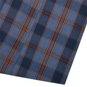 กางเกงผ้าสักหลาดสำหรับผู้ชายขนาดพิเศษพอดีตัวชุดนอนผ้าฝ้ายผสมสีล้วนระบายอากาศได้ดีสวมใส่สบายใส่อยู่บ้าน - Product Image 6