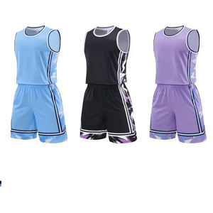 Équipe vierge bon marché concevez votre propre ensemble d'uniformes de basket-ball personnalisés de haute qualité - Product Image 4