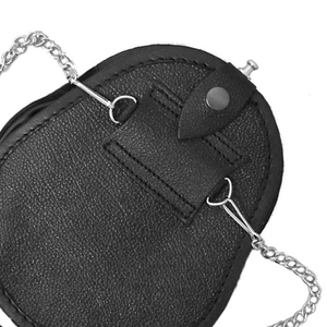 Sac de kilt de type sporran en fourrure de lapin semi-écrasée des Highlands écossais de qualité supérieure en gros à vendre, cuir de vache inclus - Product Image 6