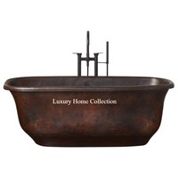 Évier de cuisine personnalisable en métal de grande forme avec robinet en laiton finition antique évier d'utilisation de vanités décoratives à bas prix
