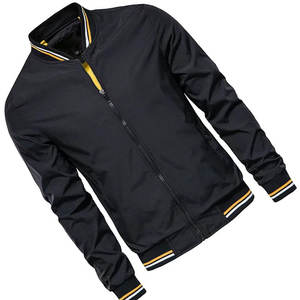 Moda Casual chaqueta cortavientos abrigo Otoño Invierno nuevo caliente prendas de vestir chaqueta delgada chaquetas de hombre con cremalleras - Product Image 6